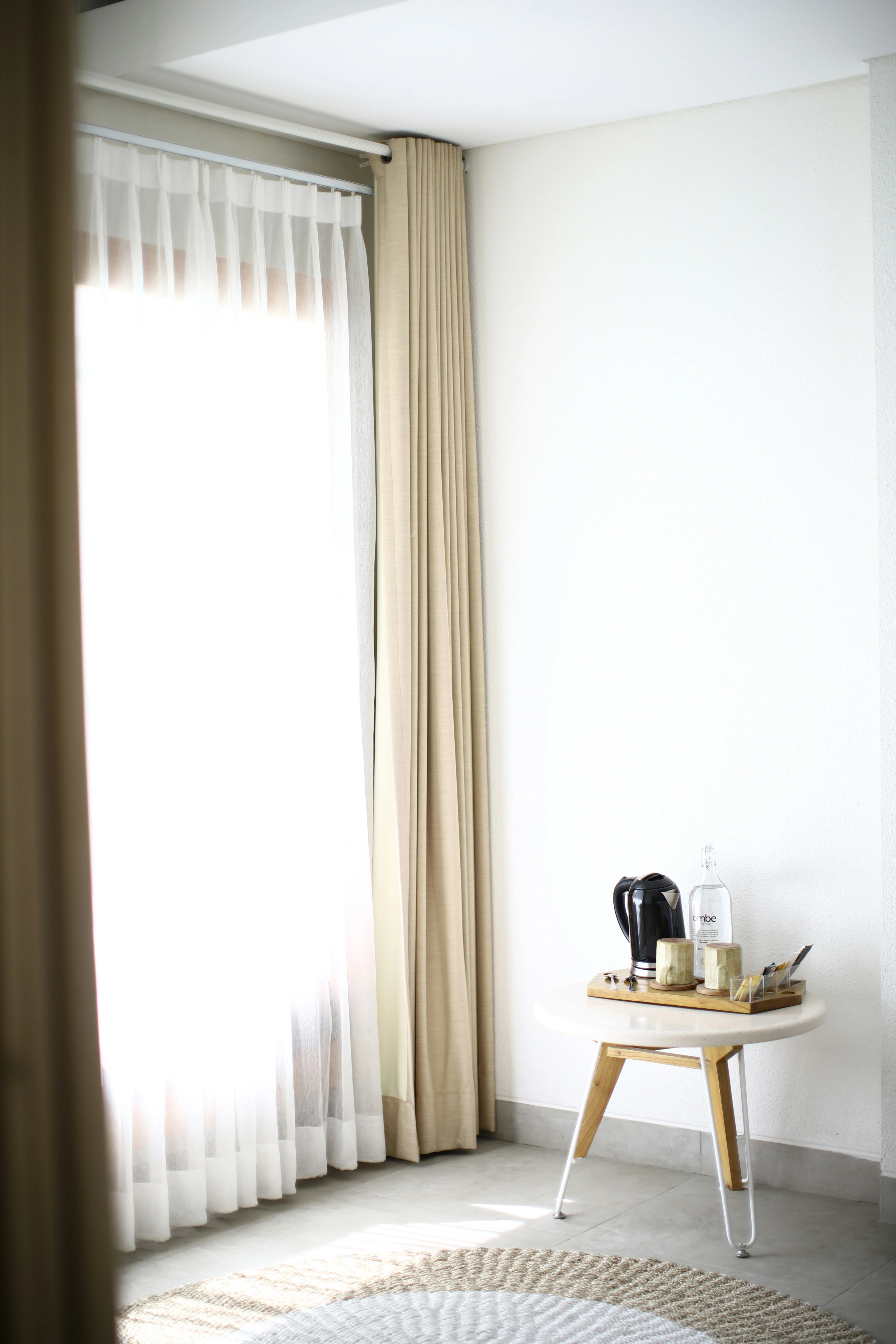 Don’t forget your curtains